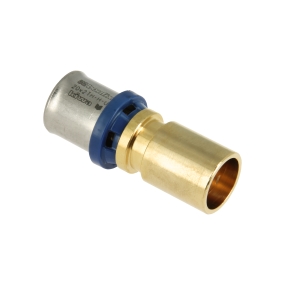 Alu-pers insteek verloopkoppeling 20x22mm (Bonfix)